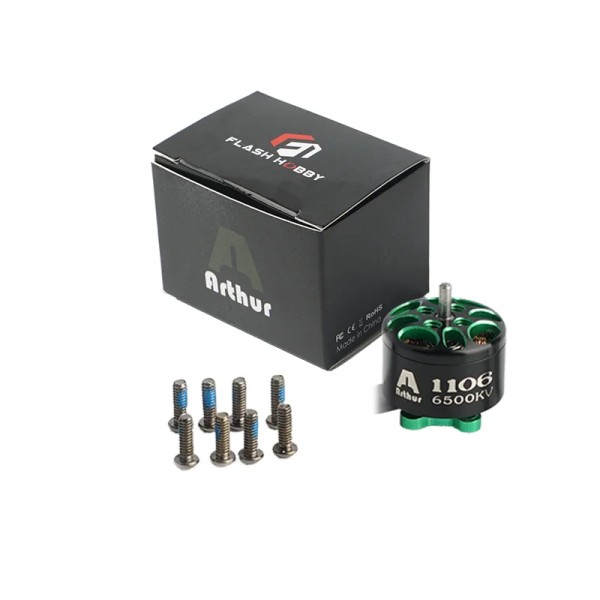 Original Flash Hobby 1106 4500KV Bürstenloser Motor Bürstenloser Gleichstrom motor Unibell für Rennen FPV Quadcopter Rennwagen Großhandels preis
